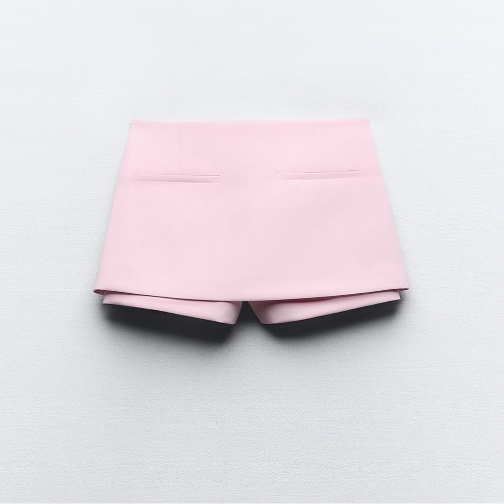 ZARA LOW-RISE SKORT - Picture 4 of 7